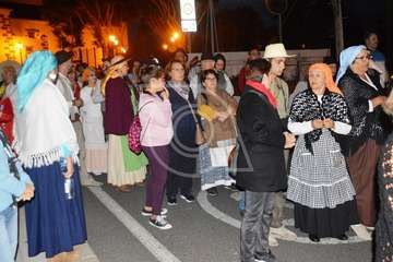 Peregrinación desde San Juan hacia Jinámar. ofrenda, reparto del potaje y festival folclórico (Foto TA y TF)
